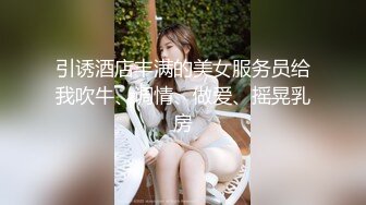 引诱酒店丰满的美女服务员给我吹牛、调情、做爱、摇晃乳房