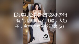 【海棠月色】安徽良家小少妇，有点儿腼腆有点儿骚，大奶子，家中性爱黑丝记录 (2)