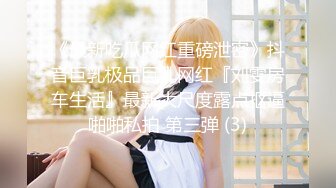 《最新吃瓜网红重磅泄密》抖音巨乳极品巨乳网红『刘雯房车生活』最新大尺度露点抠逼啪啪私拍 第三弹 (3)