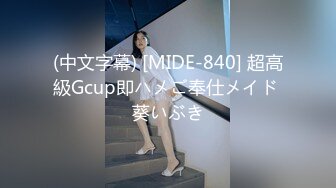 (中文字幕) [MIDE-840] 超高級Gcup即ハメご奉仕メイド 葵いぶき