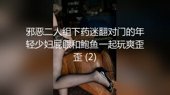 邪恶二人组下药迷翻对门的年轻少妇屁眼和鲍鱼一起玩爽歪歪 (2)