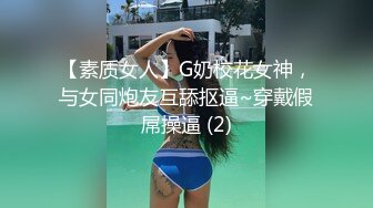 【素质女人】G奶校花女神，与女同炮友互舔抠逼~穿戴假屌操逼 (2)