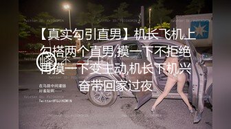 【真实勾引直男】机长飞机上勾搭两个直男,摸一下不拒绝再摸一下变主动,机长下机兴奋带回家过夜